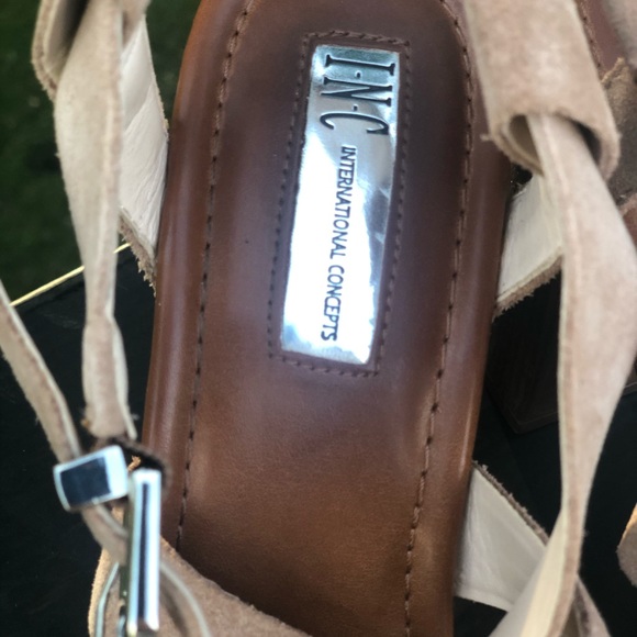 INC International Concepts Camira Sable Heels - Picture 8 of 8